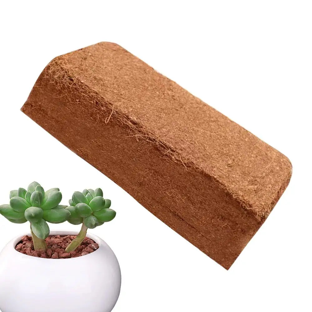 Organic Compressed Coco Coir Brick Coconut Peat Plant Grow Nutritious Soil Coconut Coir Compound Fertilizer Coconut Fiber Husk