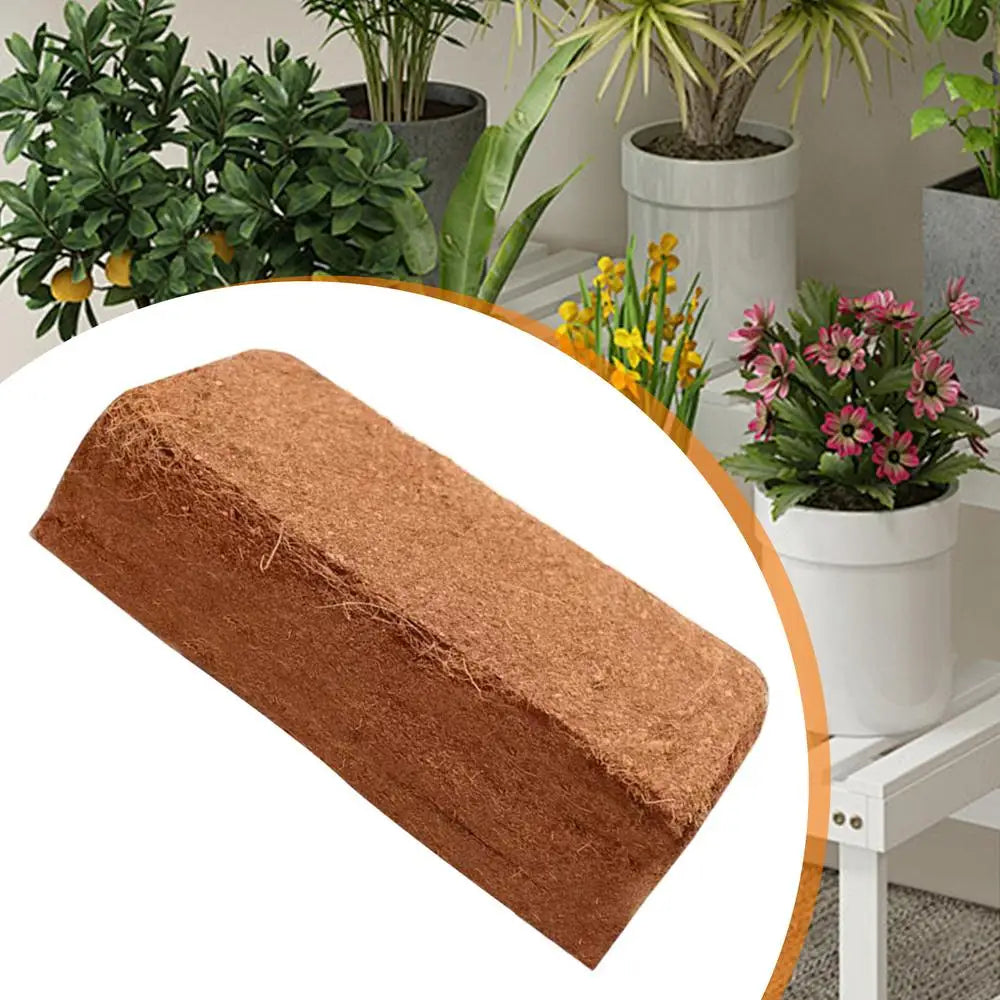 Organic Compressed Coco Coir Brick Coconut Peat Plant Grow Nutritious Soil Coconut Coir Compound Fertilizer Coconut Fiber Husk